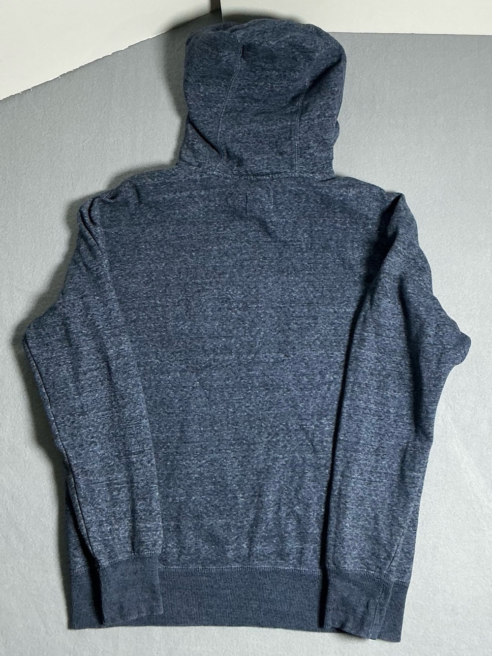 Champion Men’s Hoodie Size Small N.Y. Spellout  Blue Gold Pullover Sweatshirt - Picture 3 of 16